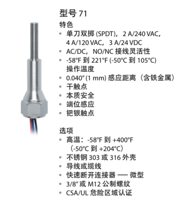 艾默生 topworx GO Switch感应开关